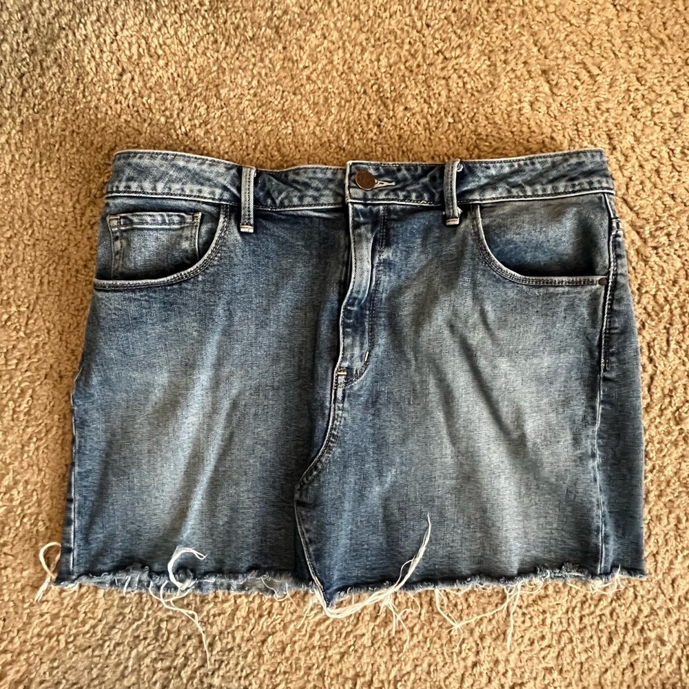Jean Mini Skirt